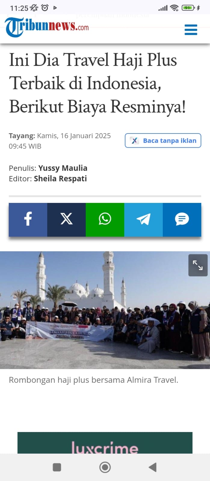 Liputan Tribun News
