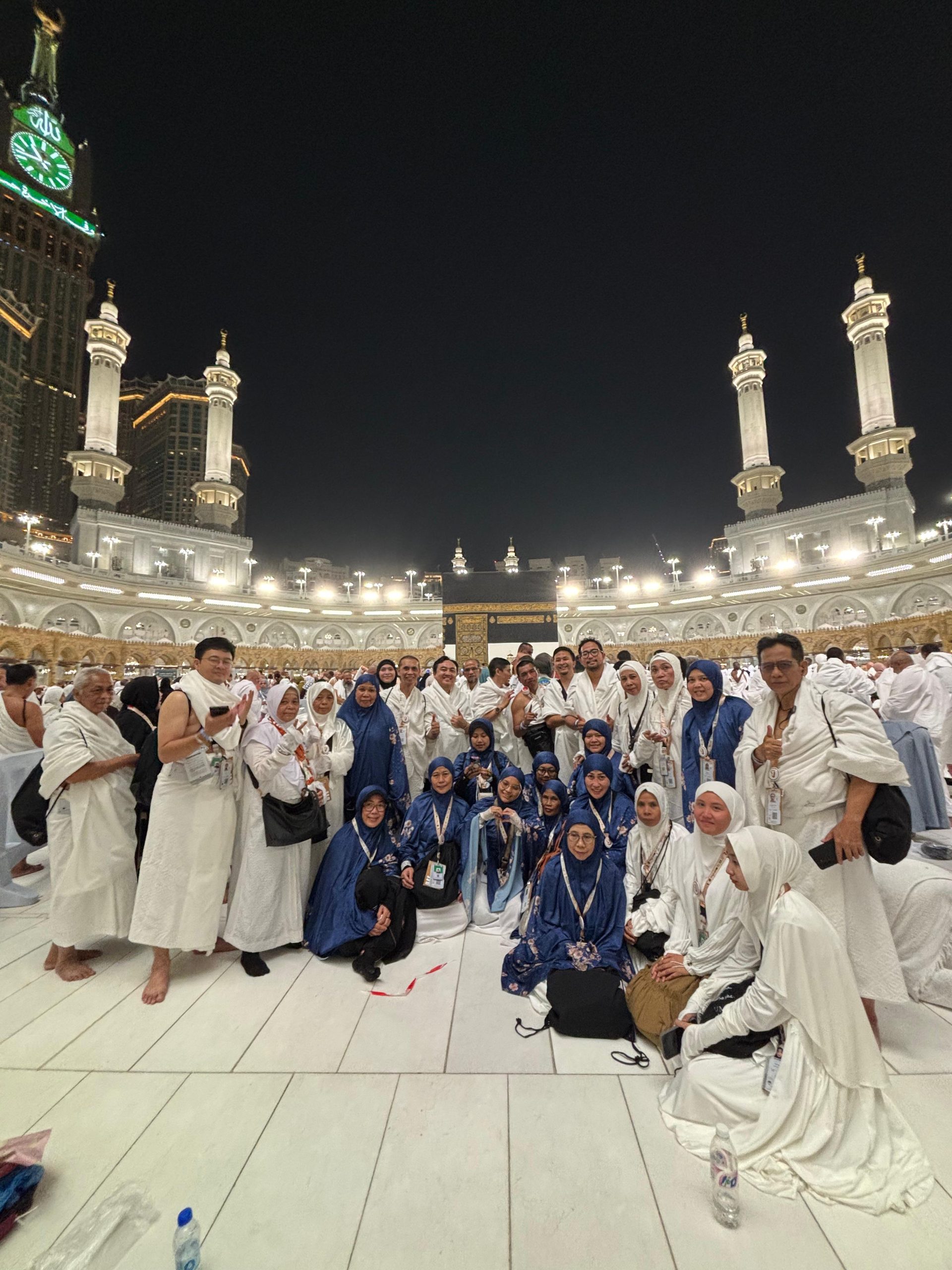 Jamaah umroh di Masjidil Haram